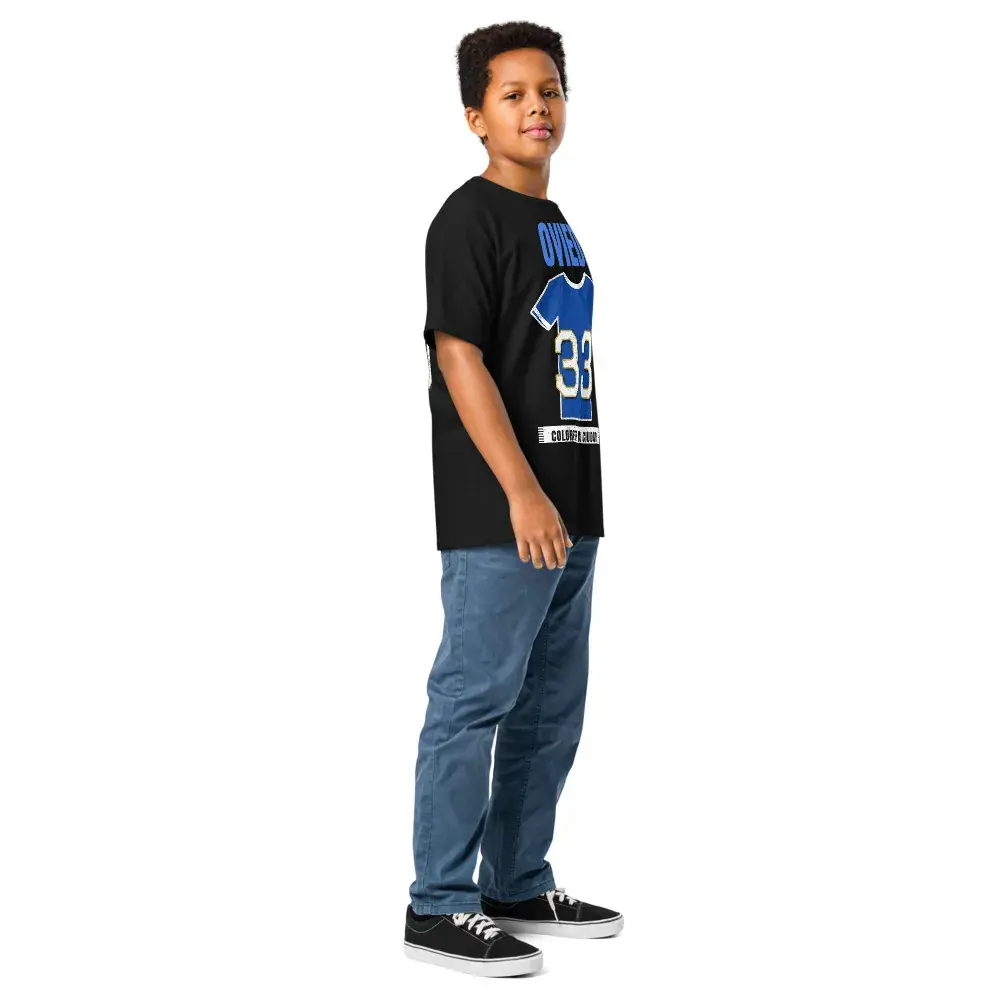 Colores de Oviedo — Camiseta infantil — Black — Right Front