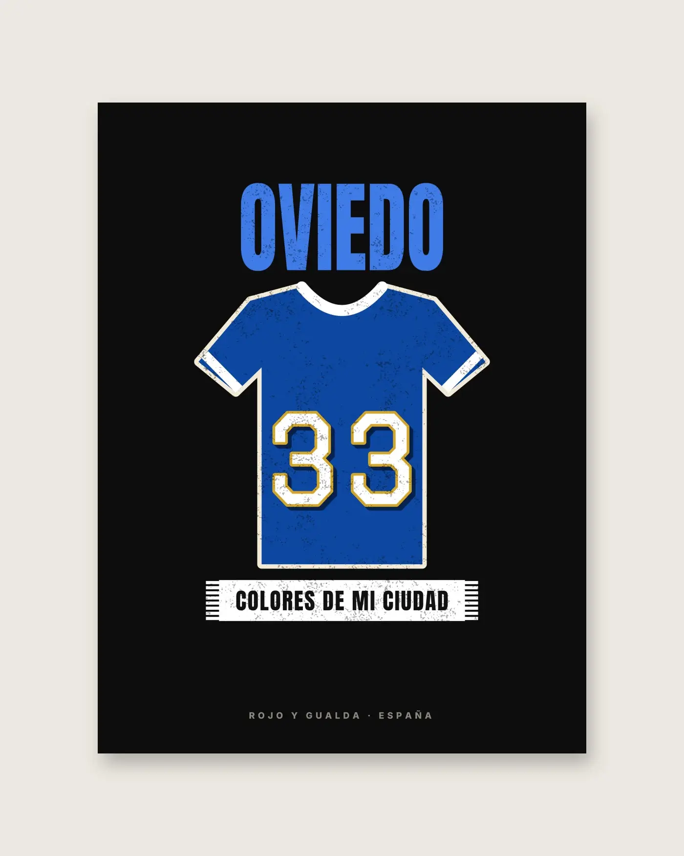 Colores de Oviedo — Póster — detalle