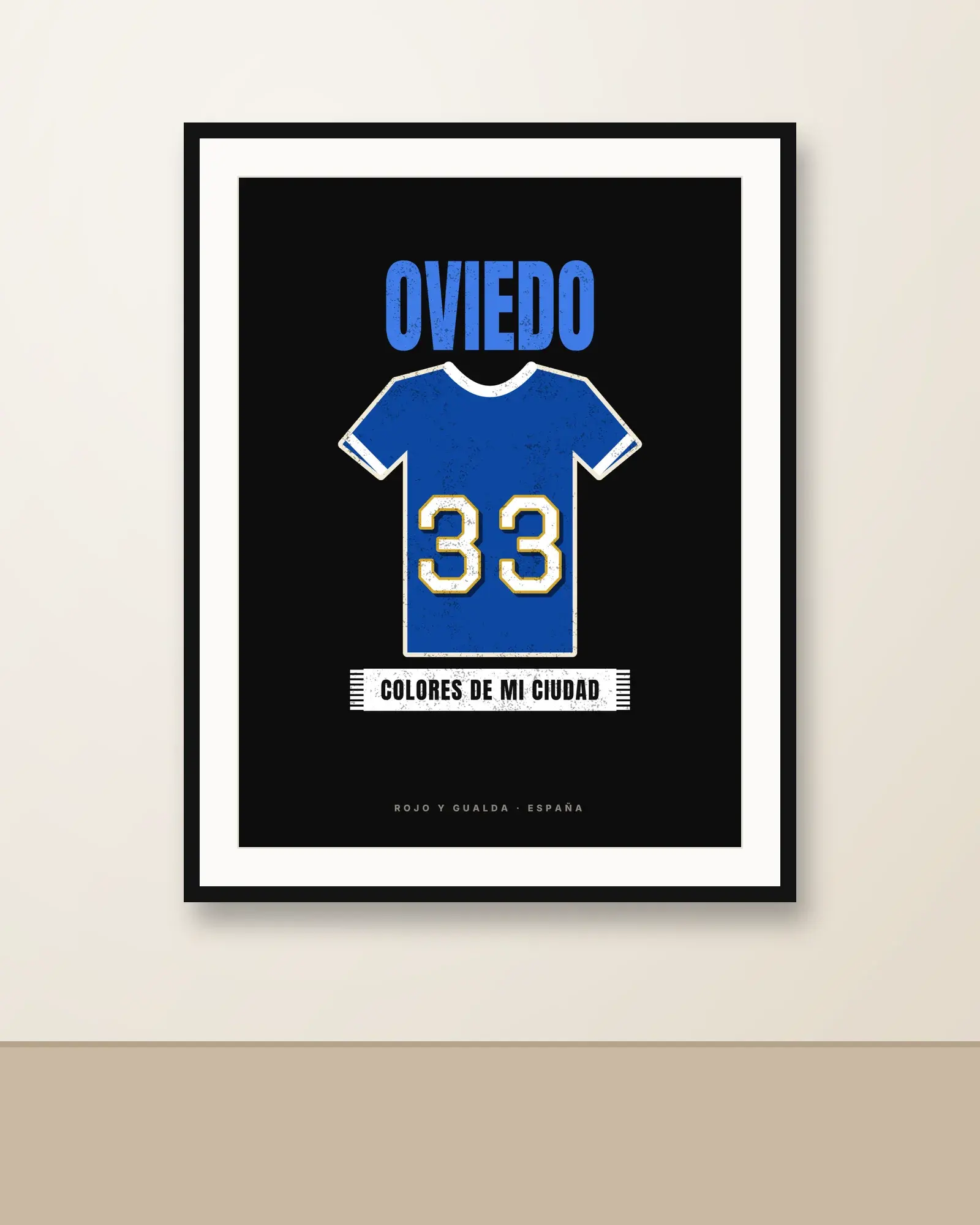 Colores de Oviedo — Póster — en la pared