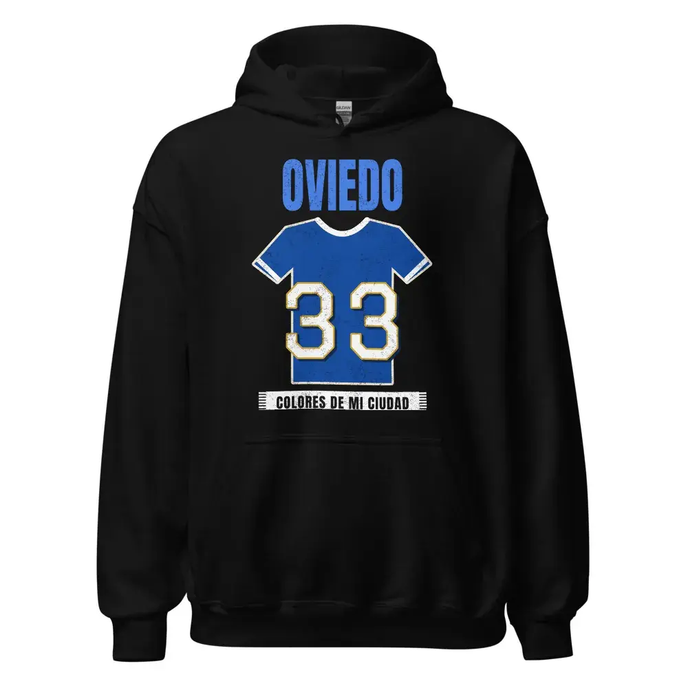 Colores de Oviedo — Sudadera con capucha — Black