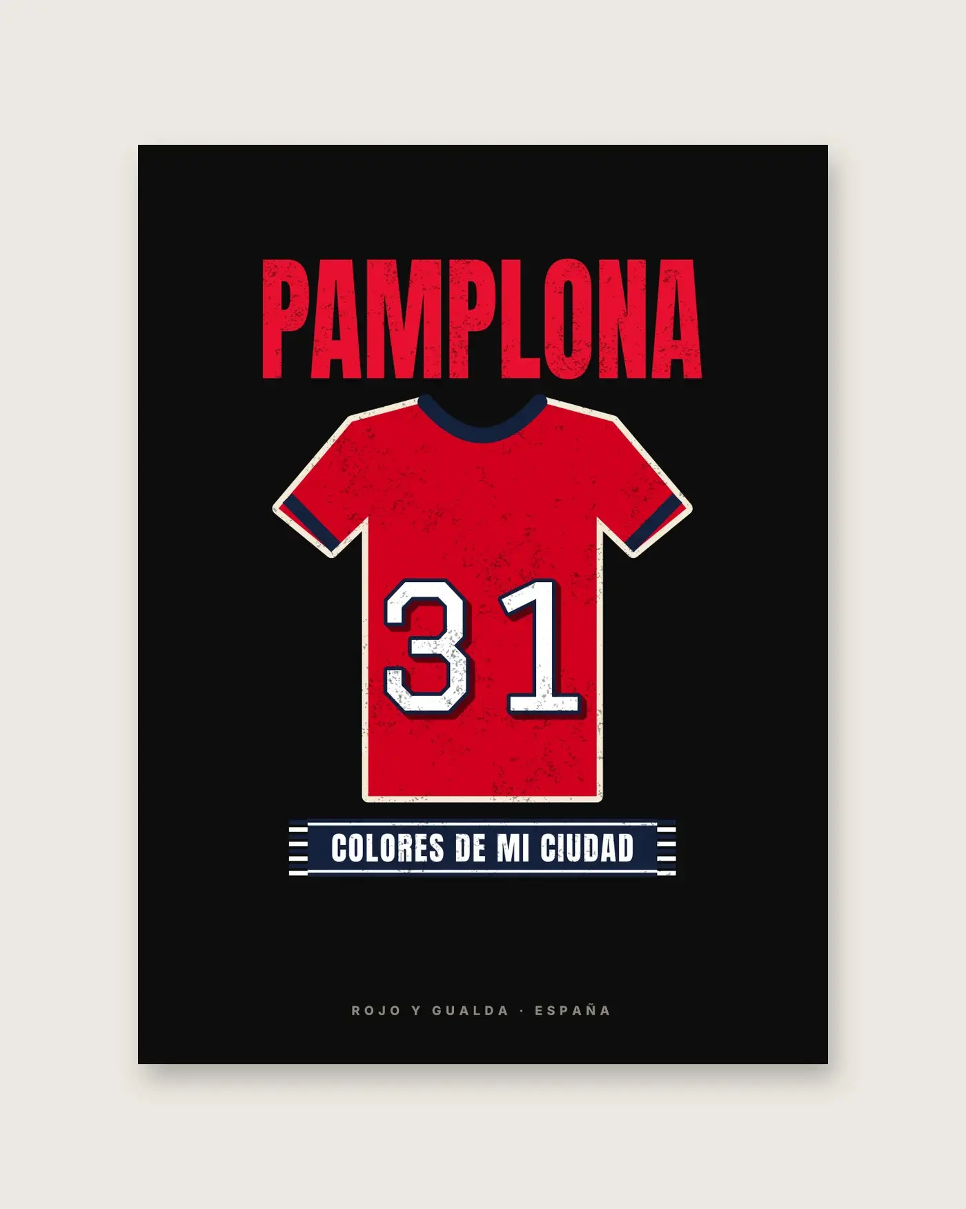 Colores de Pamplona — Póster — detalle