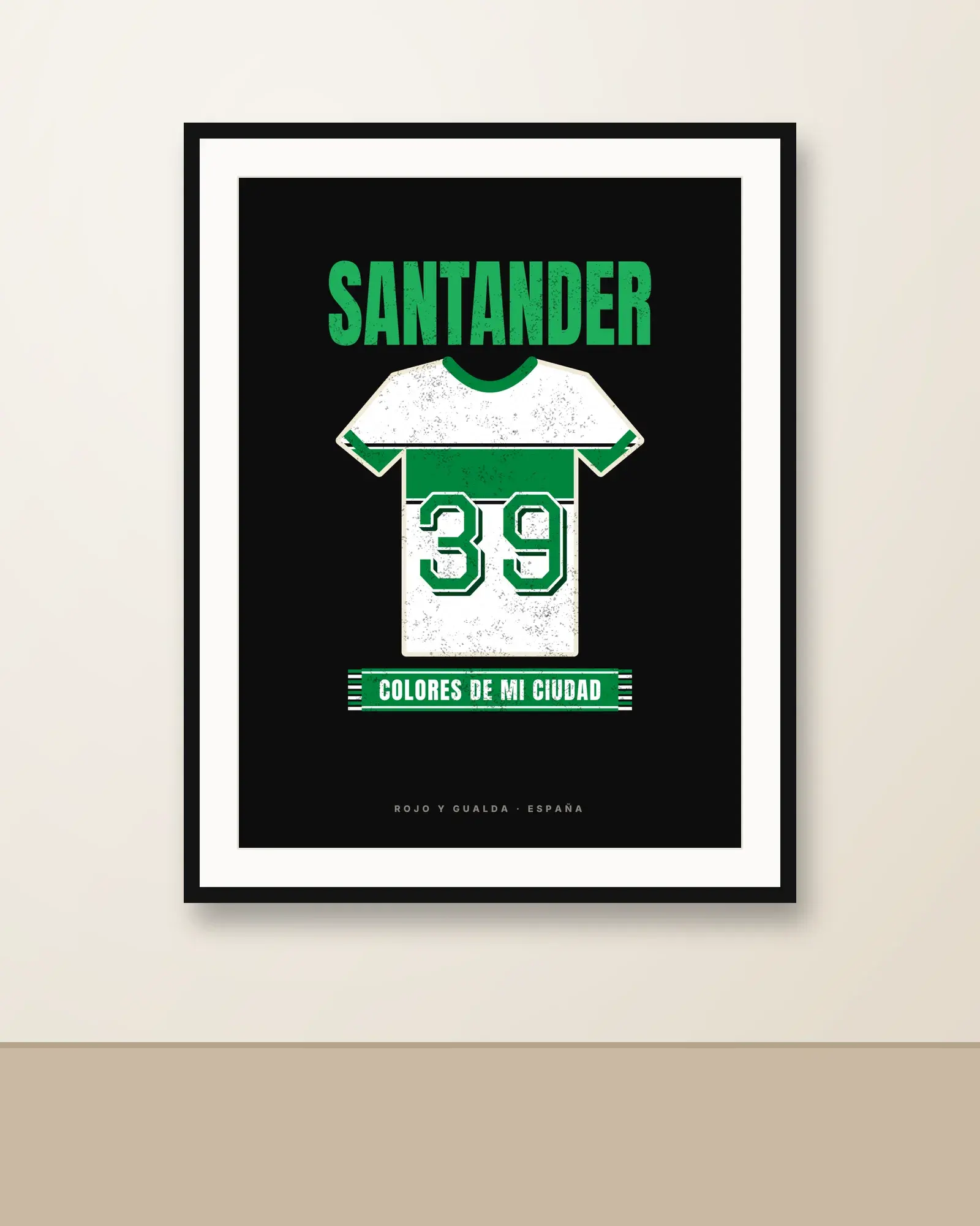 Colores de Santander — Póster — en la pared