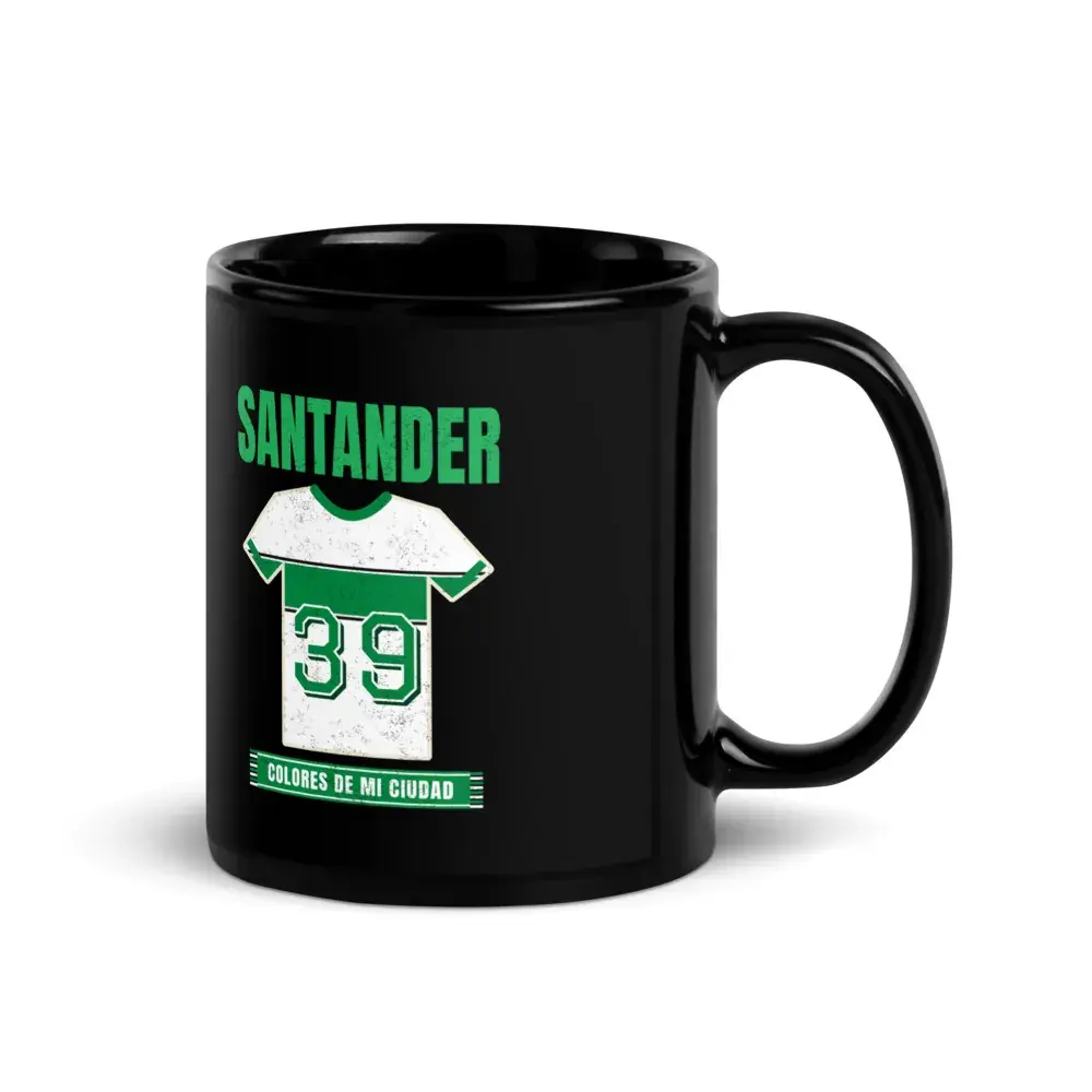Colores de Santander — Taza — Black — Handle on Right
