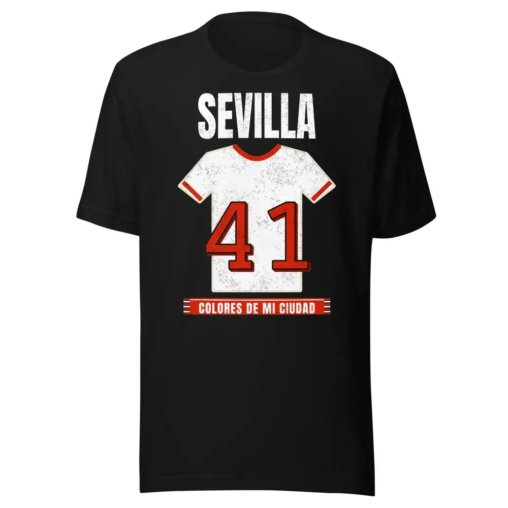 Colores de Sevilla — Camiseta — Black