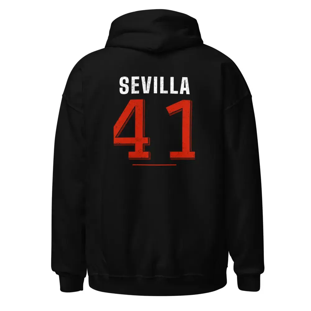 Colores de Sevilla — Sudadera con capucha — Black
