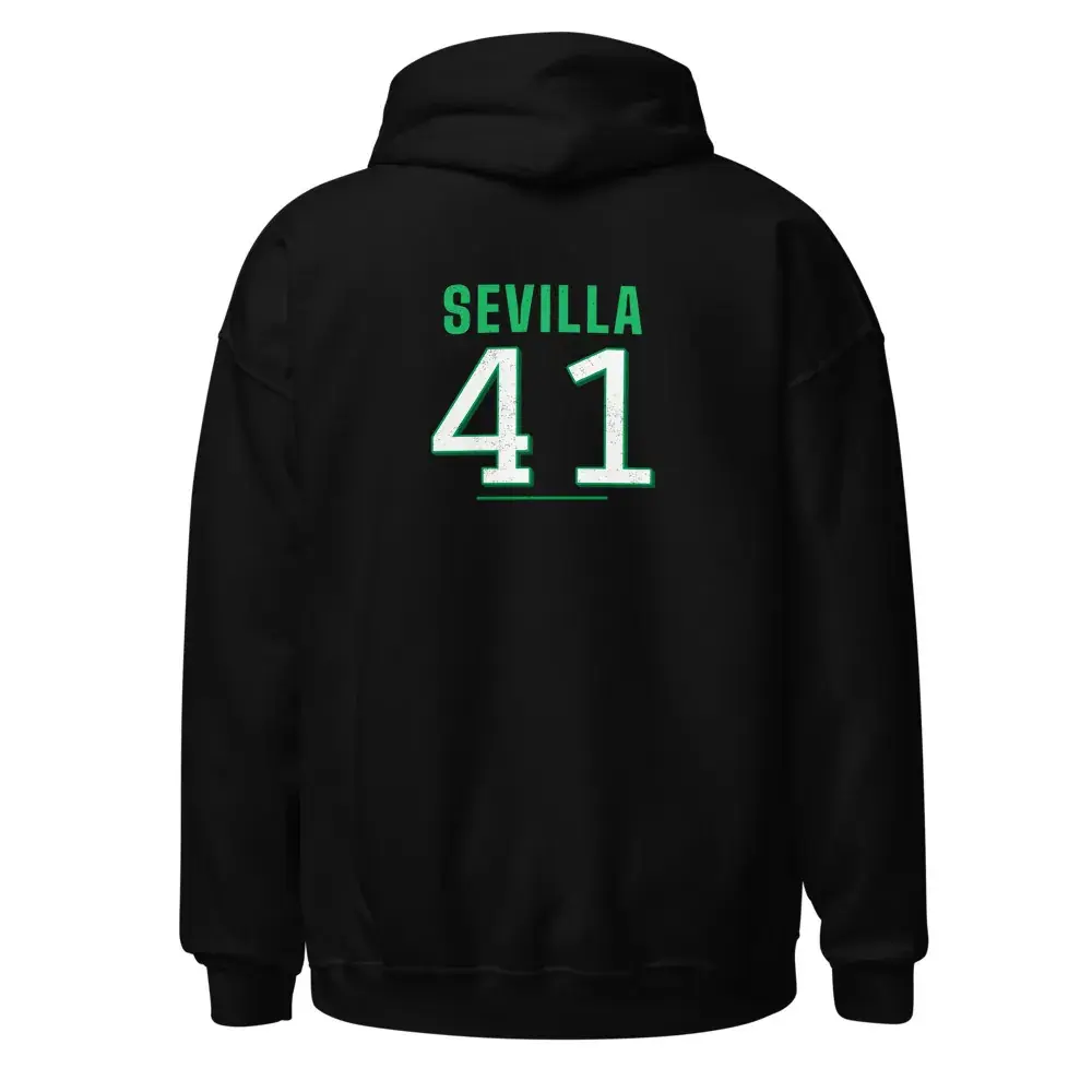 Colores de Sevilla verdiblanco — Sudadera con capucha