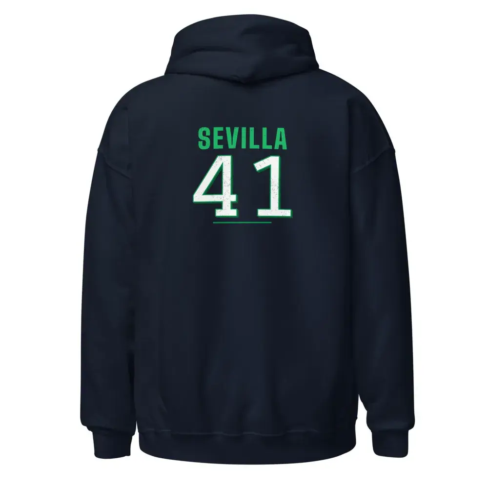 Colores de Sevilla verdiblanco — Sudadera con capucha