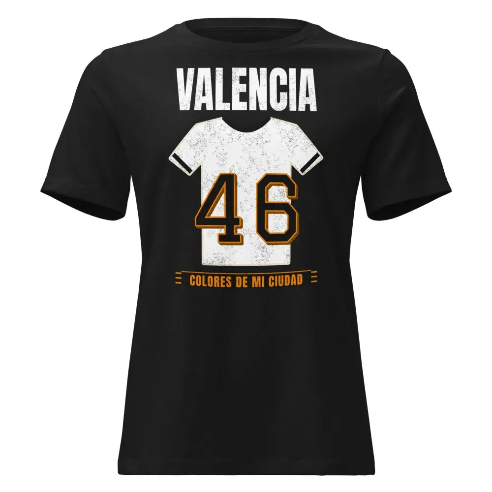Colores de Valencia — Camiseta de mujer — Black