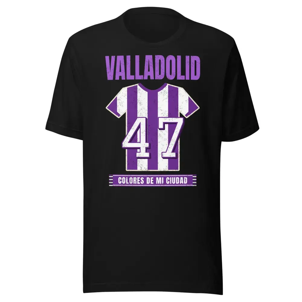 Colores de Valladolid — Camiseta — Black