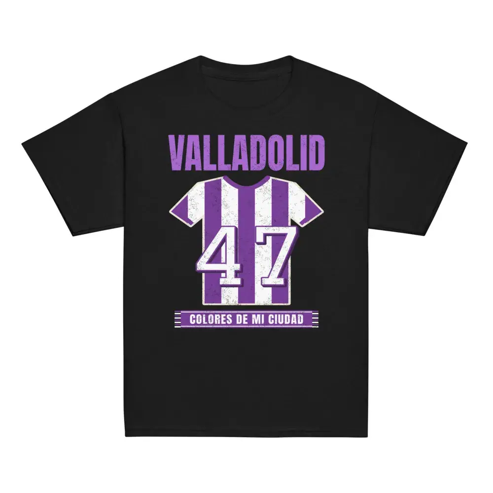 Colores de Valladolid — Camiseta infantil — Black — Front