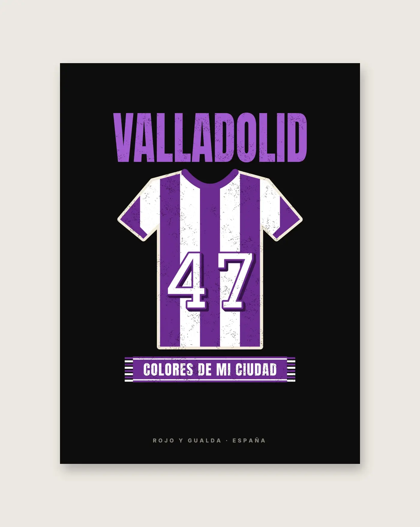 Colores de Valladolid — Póster — detalle