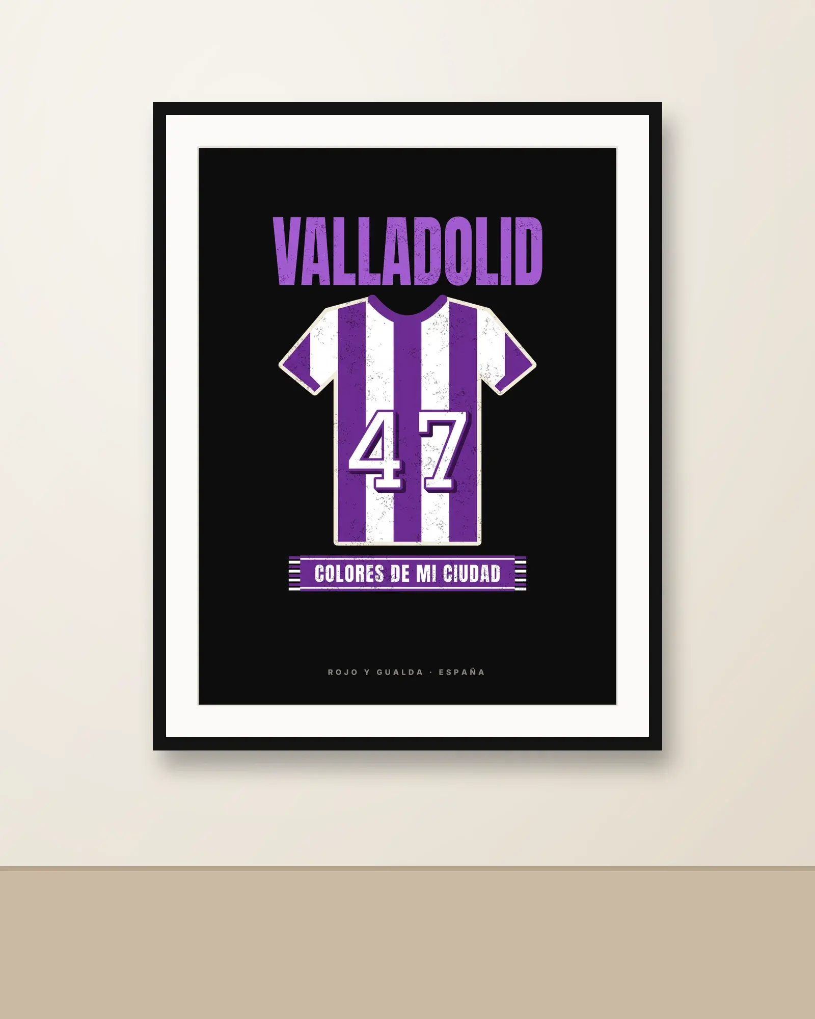 Colores de Valladolid — Póster — en la pared
