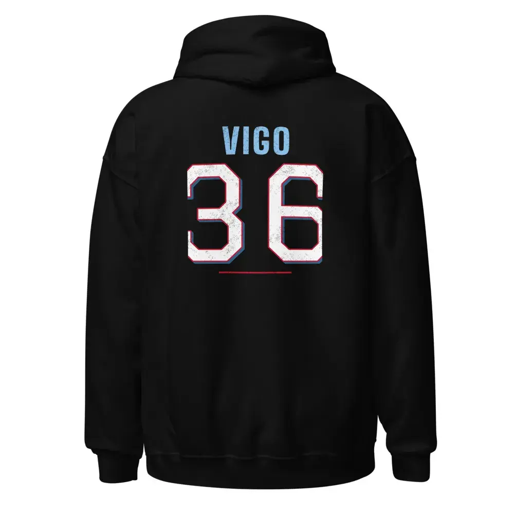 Colores de Vigo — Sudadera con capucha — Black