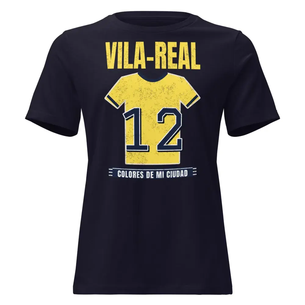 Colores de Vila-real — Camiseta de mujer