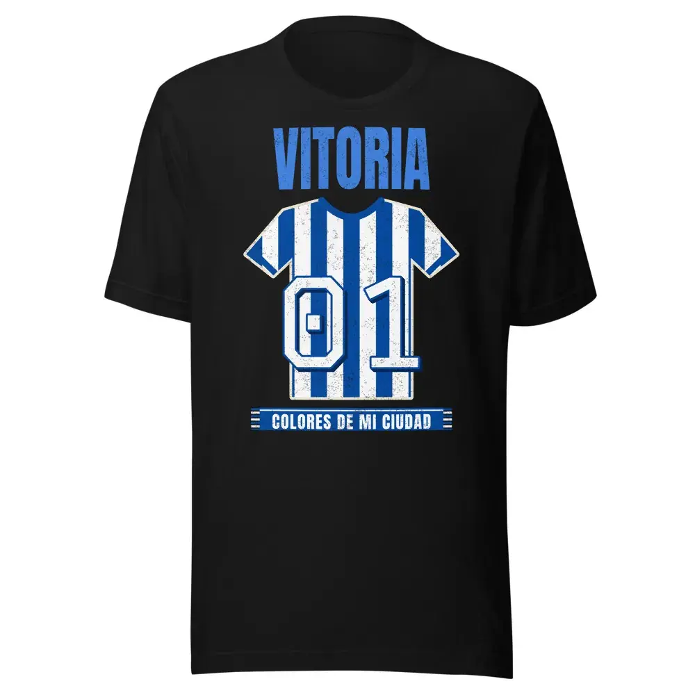 Colores de Vitoria — Camiseta — Black