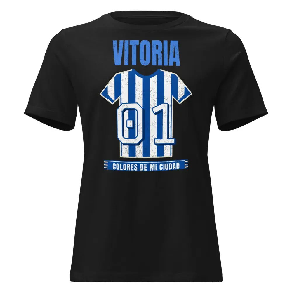 Colores de Vitoria — Camiseta de mujer — Black