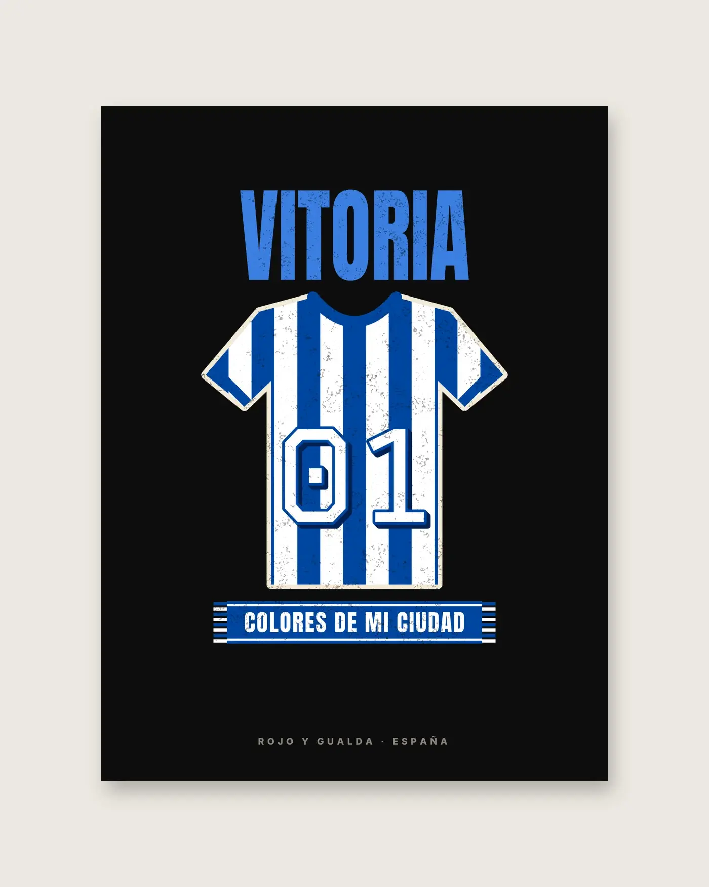 Colores de Vitoria — Póster — detalle