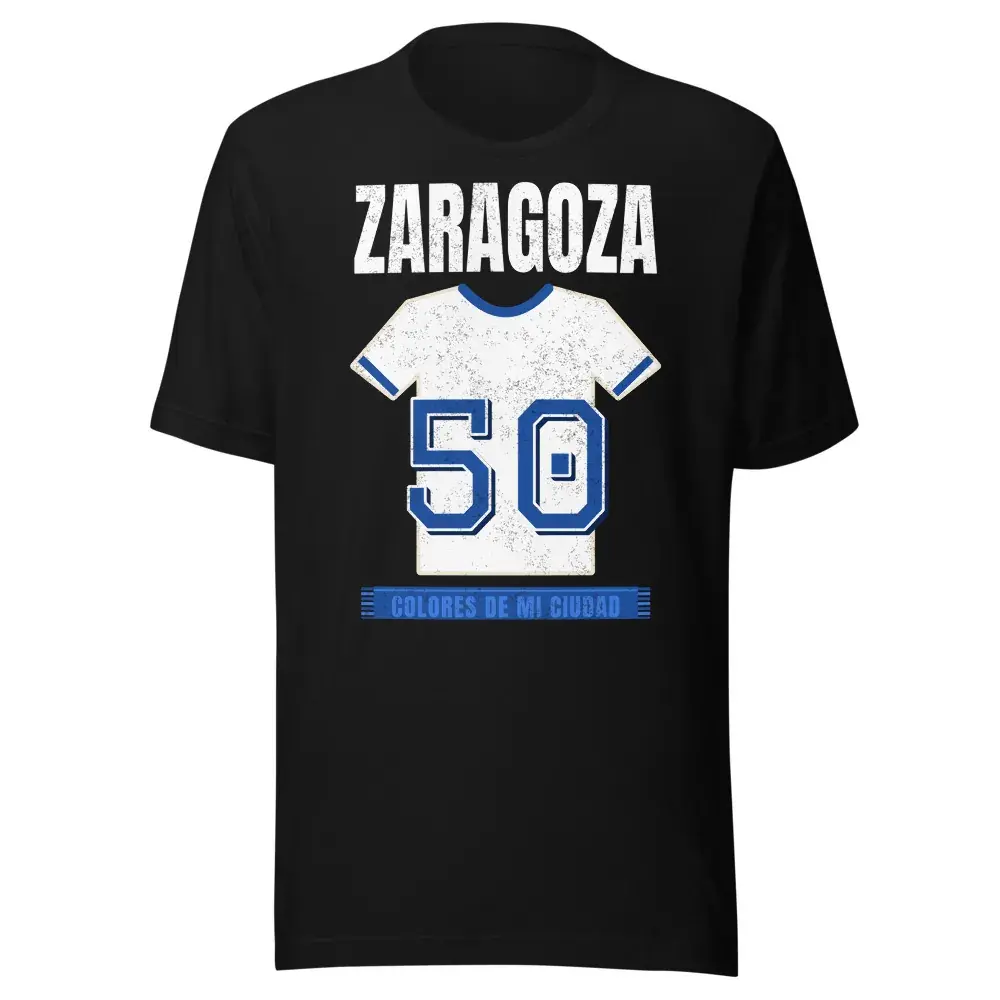 Colores de Zaragoza — Camiseta — Black