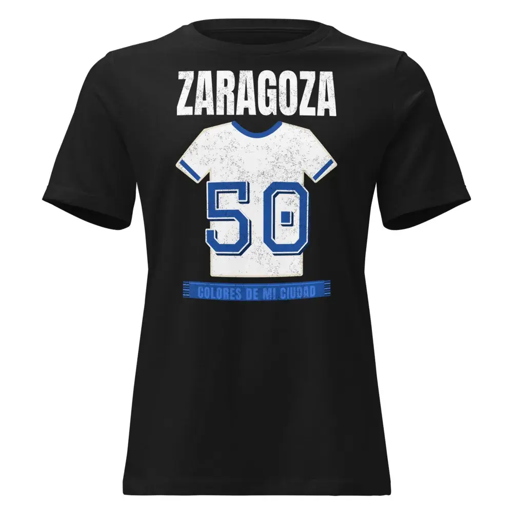 Colores de Zaragoza — Camiseta de mujer — Black