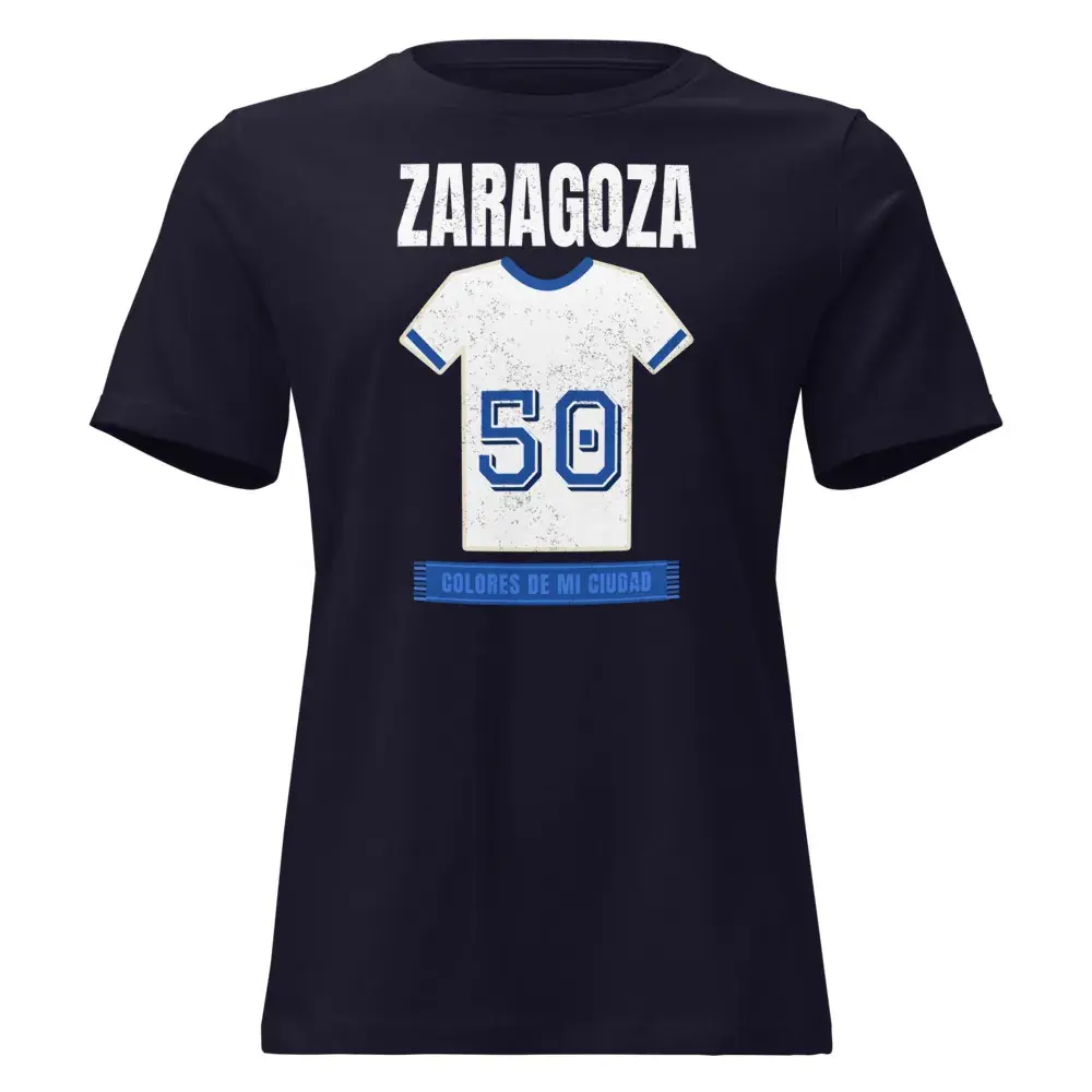 Colores de Zaragoza — Camiseta de mujer