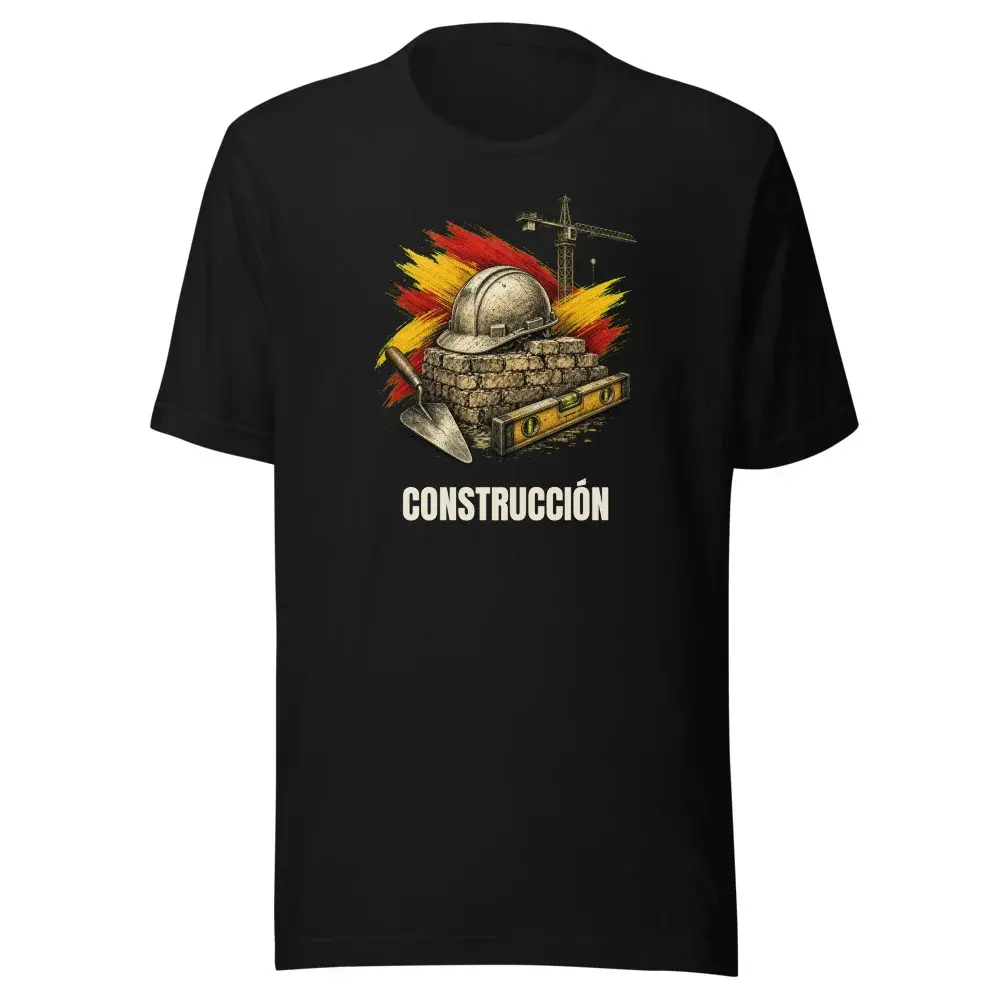 Construcción · Arte — Camiseta — Black