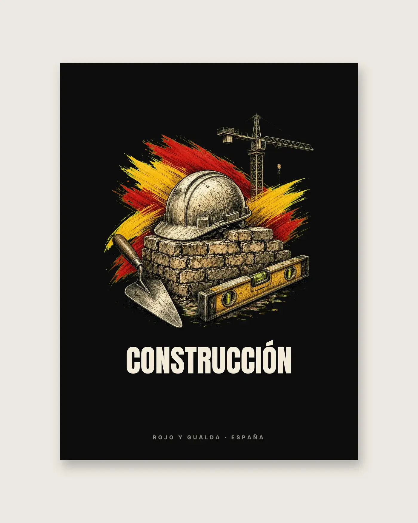 Construcción · Arte — Póster — detalle