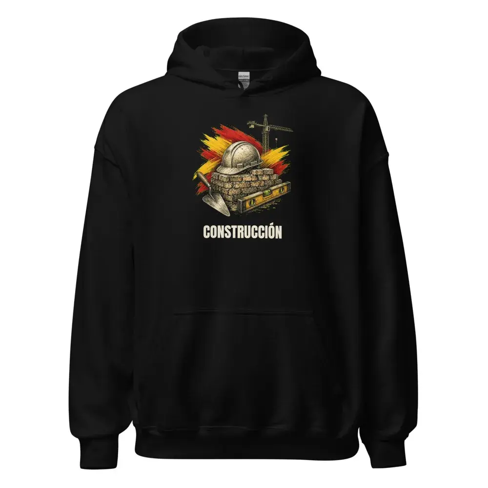 Construcción · Arte — Sudadera con capucha