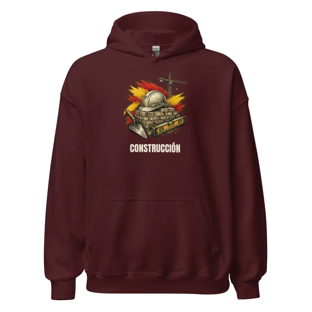 Construcción · Arte — Sudadera con capucha
