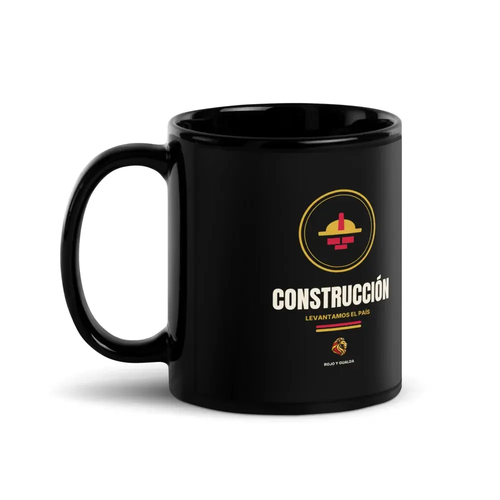 Construcción — Taza — Black