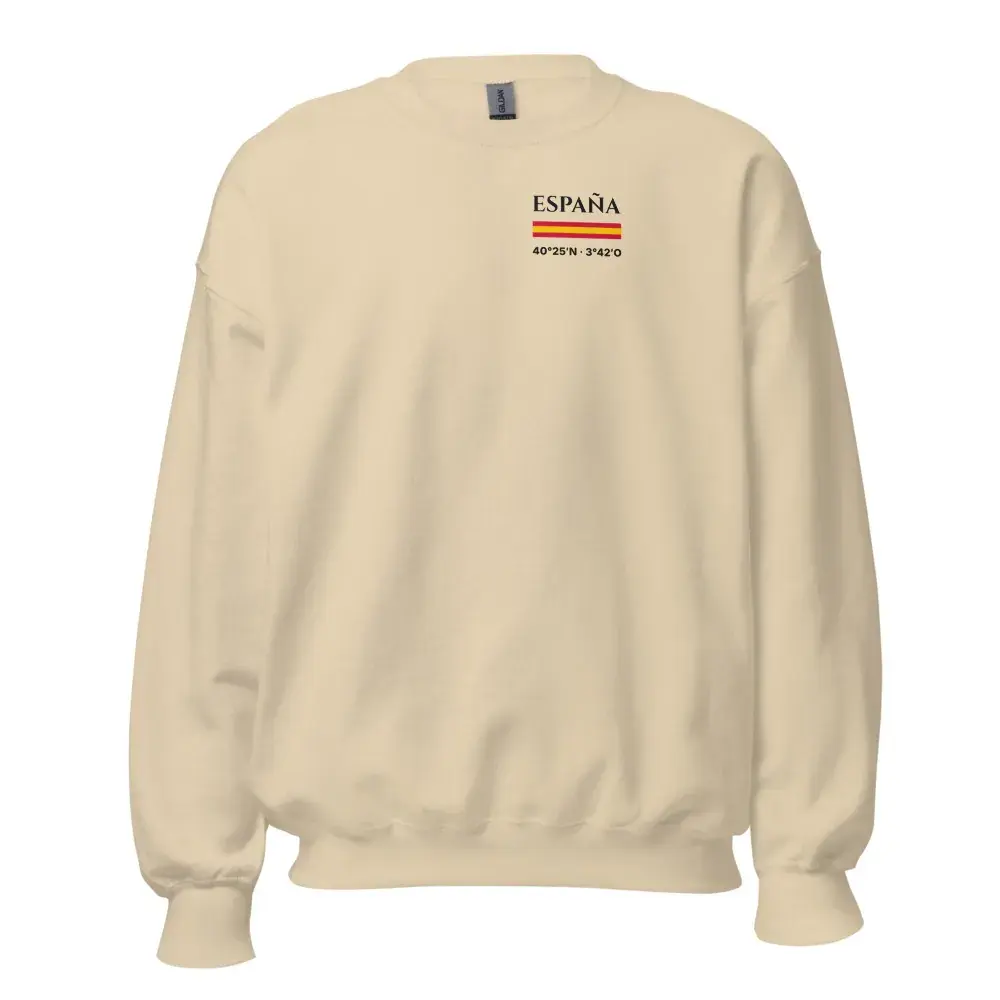 Coordenadas · Día — Sudadera — Sand