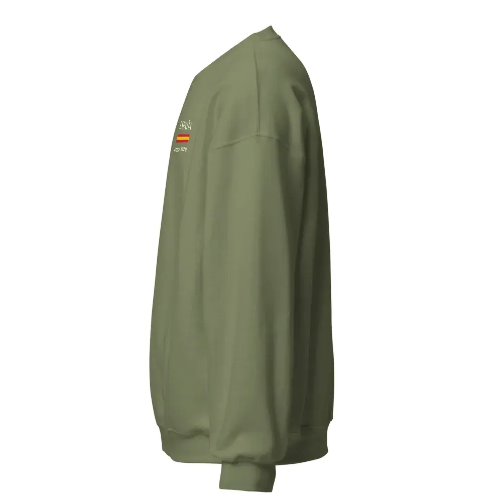 Coordenadas · Noche — Sudadera — Military Green — Left