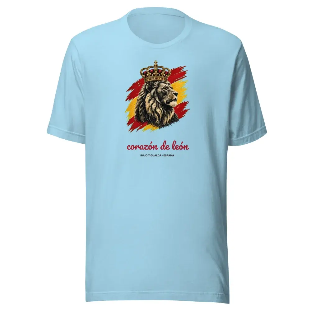 Corazón de León · Claro — Camiseta