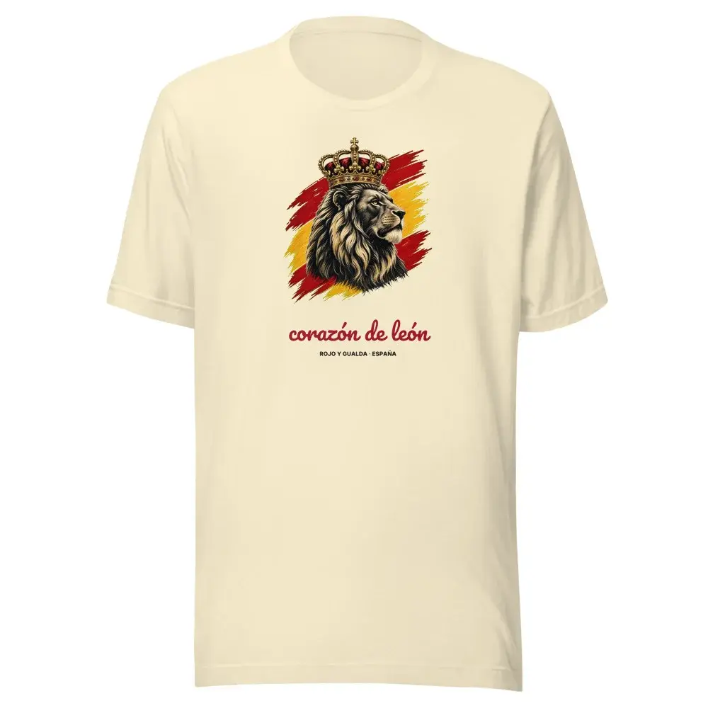 Corazón de León · Claro — Camiseta