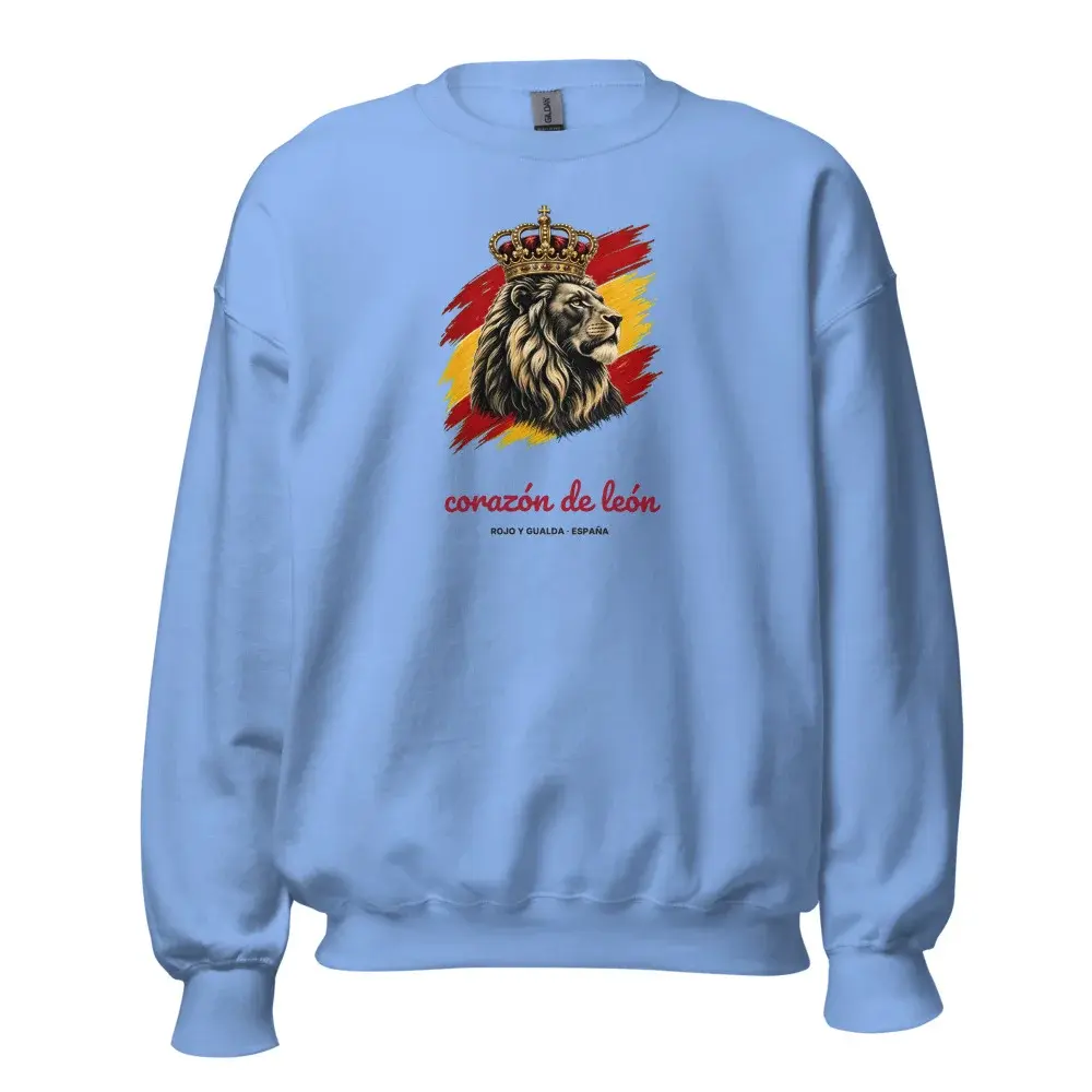 Corazón de León · Claro — Sudadera