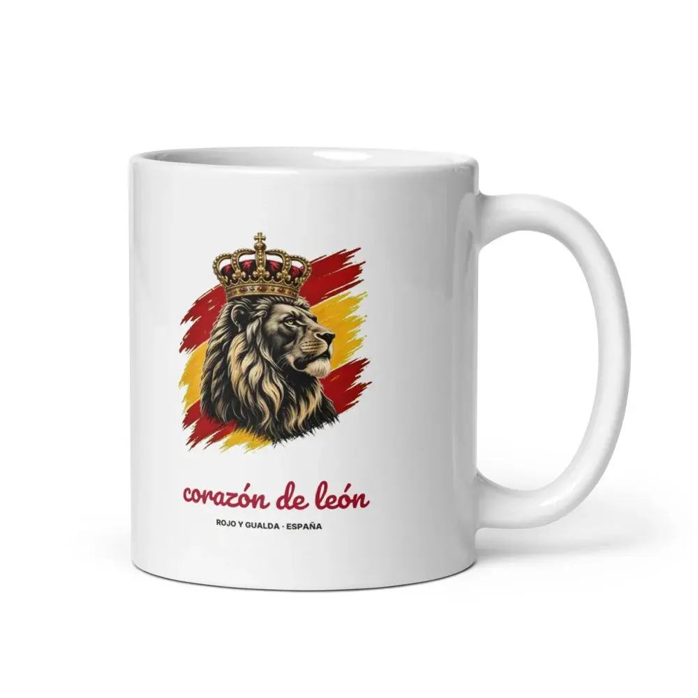 Corazón de León · Claro — Taza