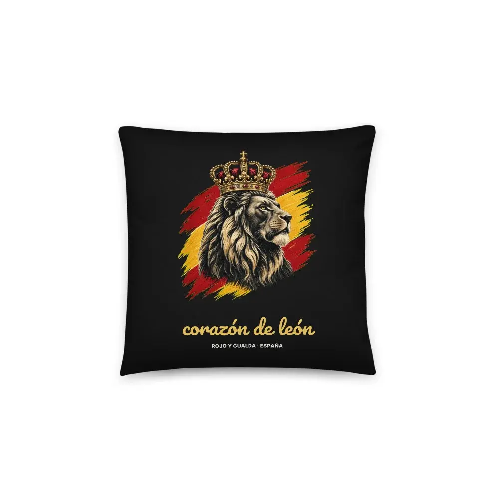 Corazón de León — Cojín