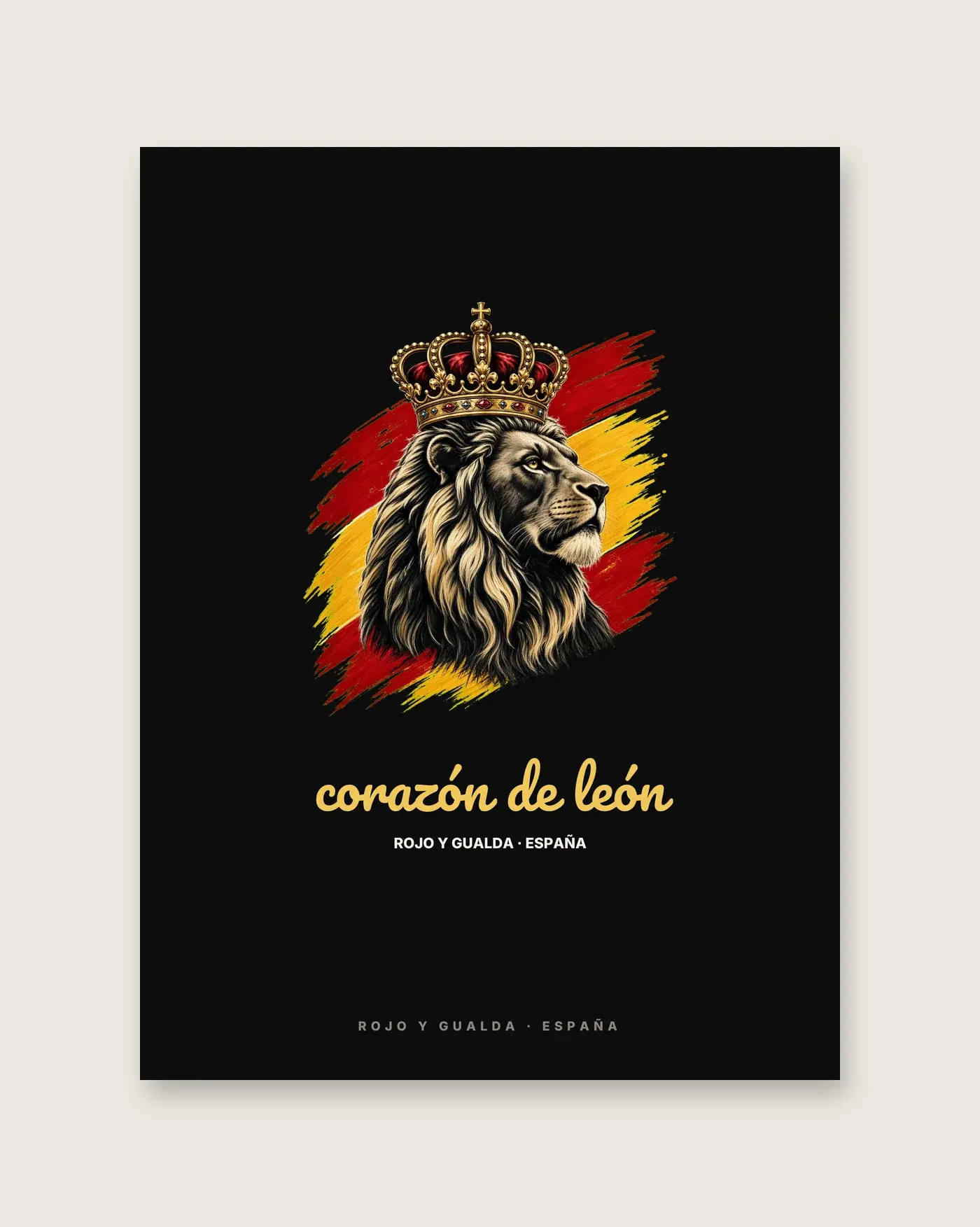 Corazón de León — Póster — detalle