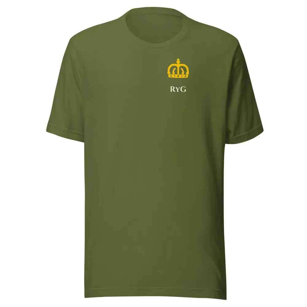 Corona a la Espalda — Camiseta — Olive