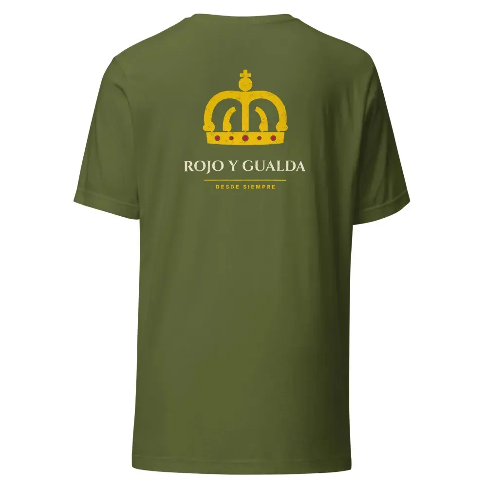 Corona a la Espalda — Camiseta — Olive
