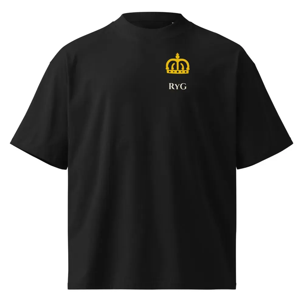 Corona a la Espalda — Camiseta oversize — Black