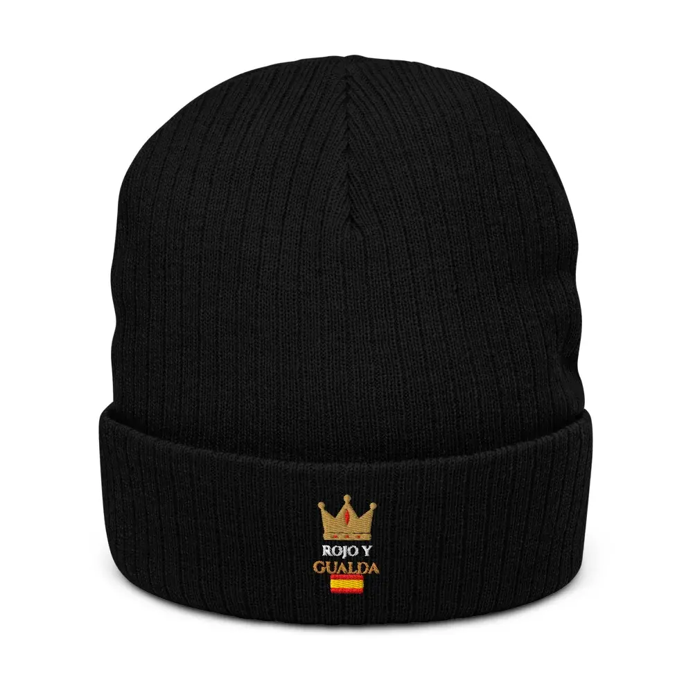 Corona Bordada — Gorro bordado — Black