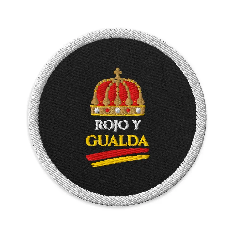 Corona Bordada — Parche bordado