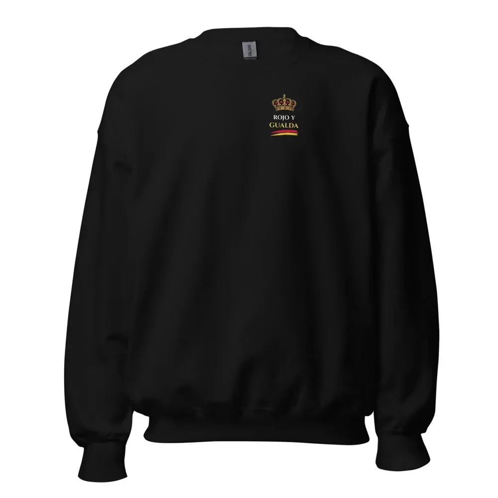 Corona Real · Pecho — Sudadera — Black