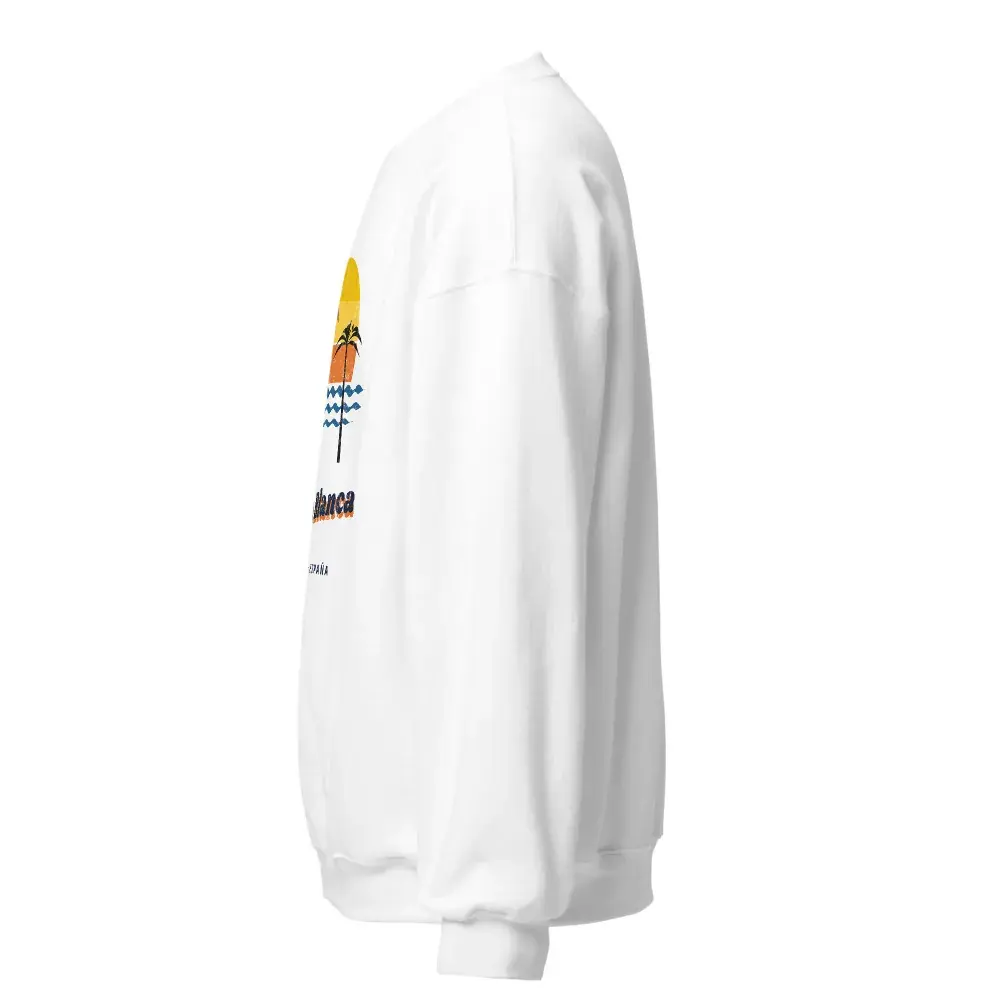 Costa Blanca · Postal — Sudadera — White — Left