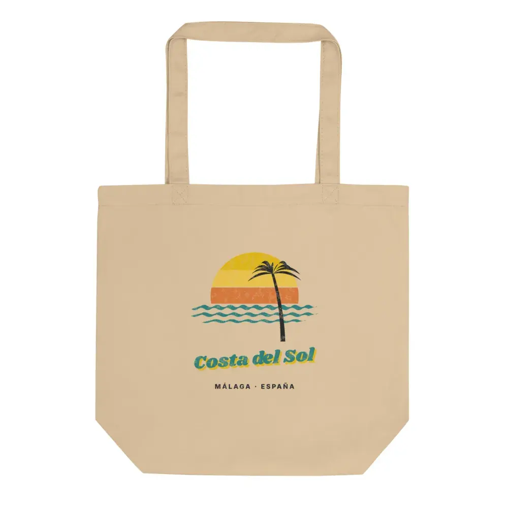 Costa del Sol · Postal — Bolsa tote — Oyster