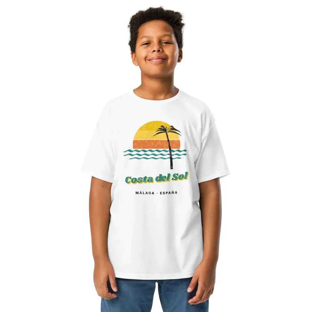 Costa del Sol · Postal — Camiseta infantil — White