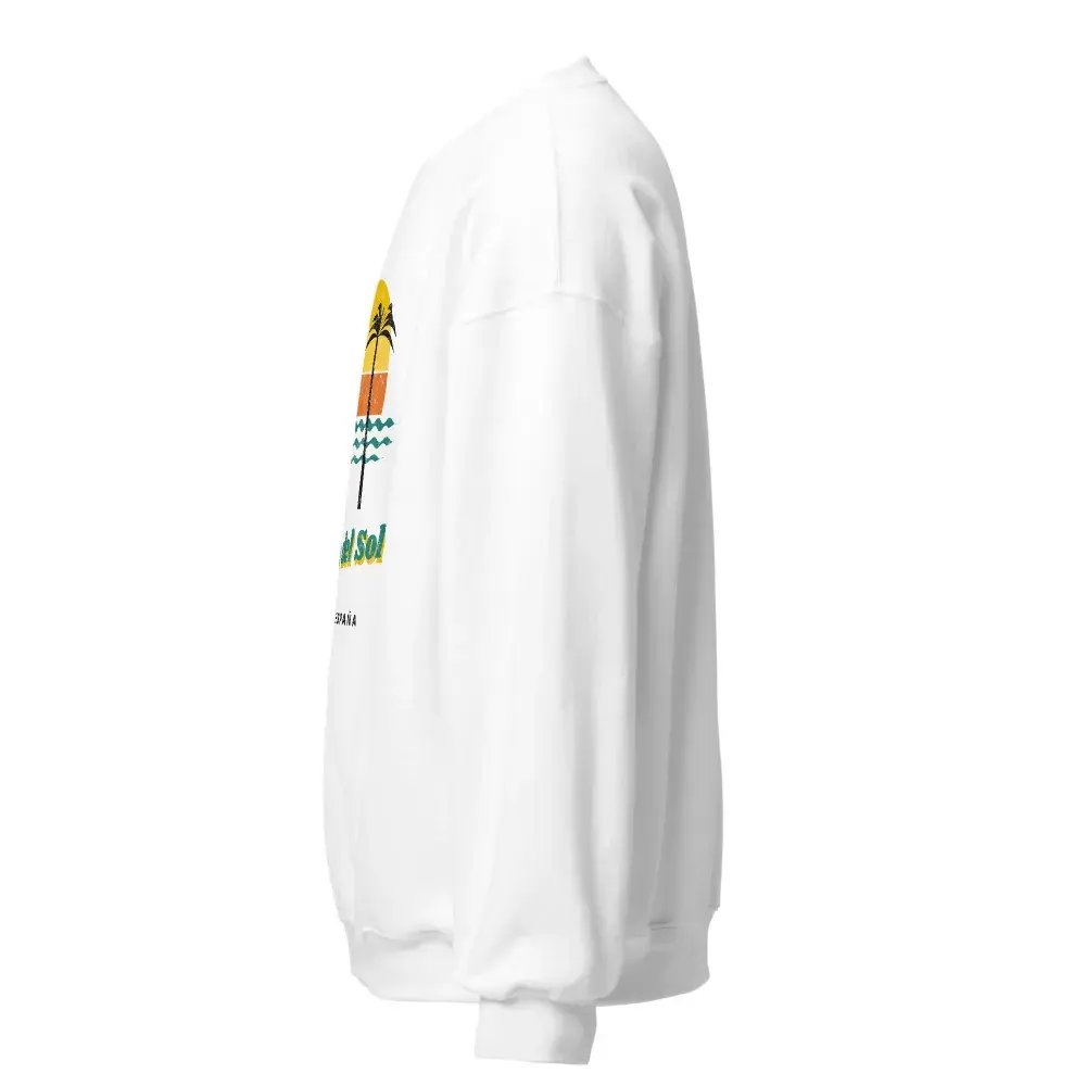 Costa del Sol · Postal — Sudadera — White — Left