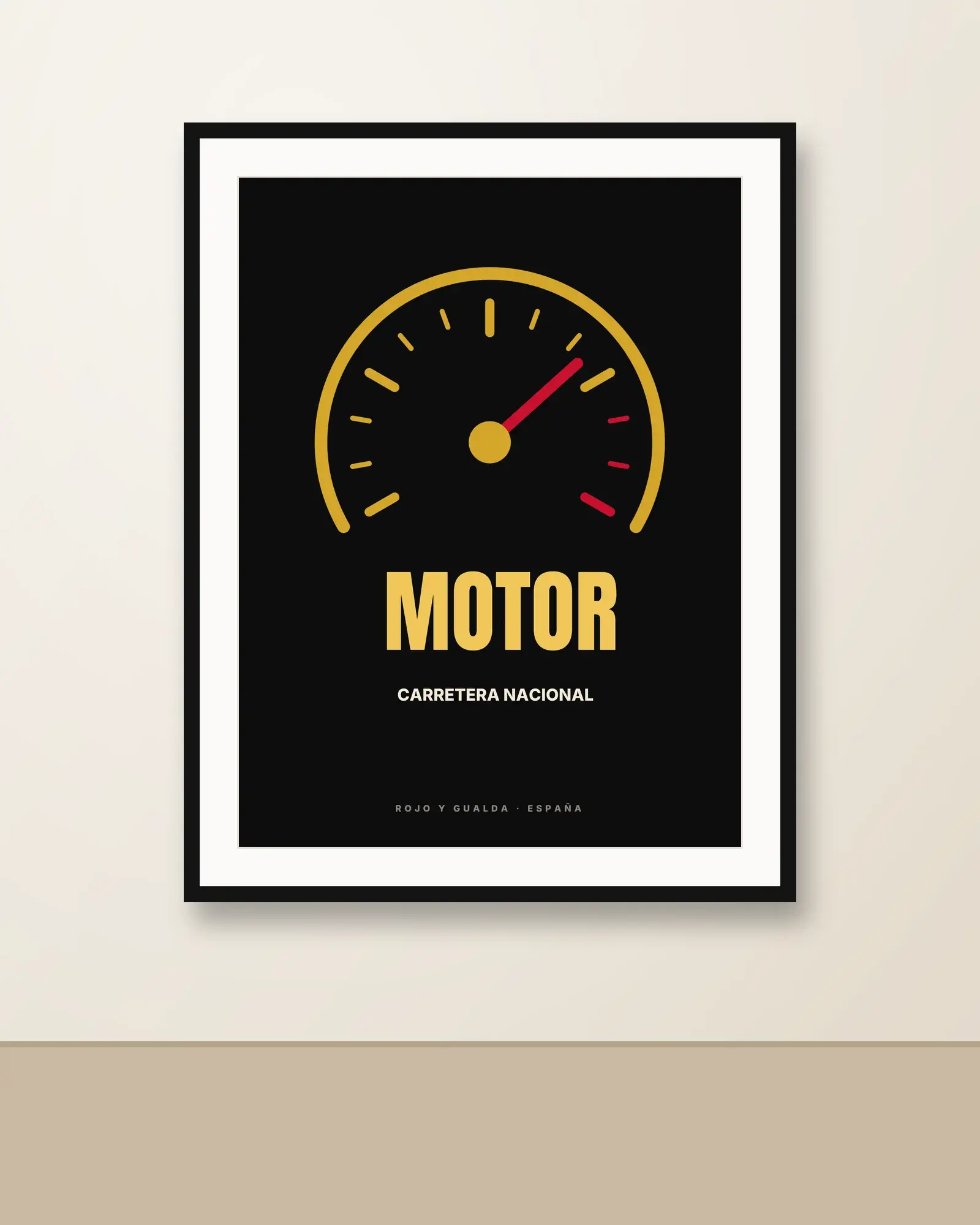 Cuentarrevoluciones — Póster — en la pared