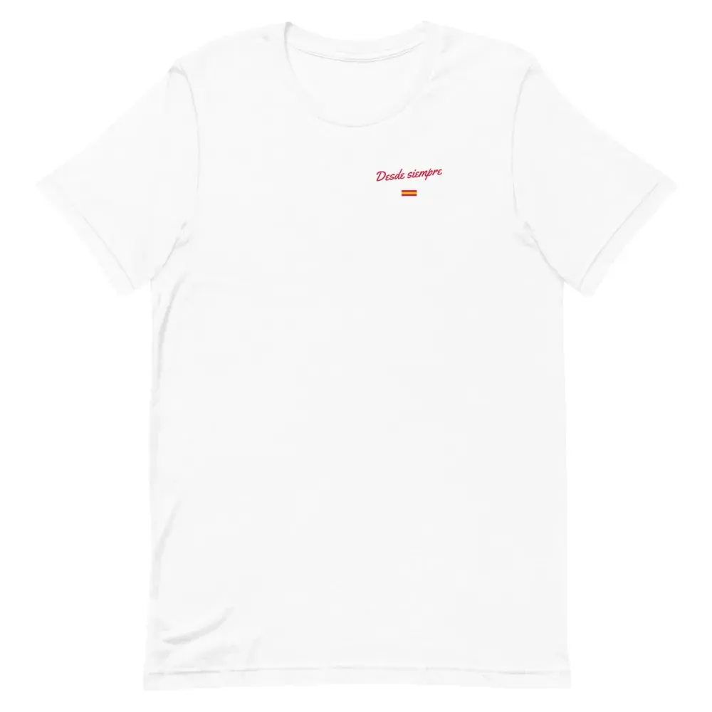 Desde Siempre — Camiseta — White — Front