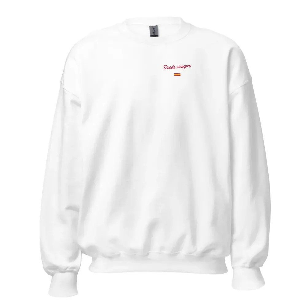 Desde Siempre — Sudadera — White